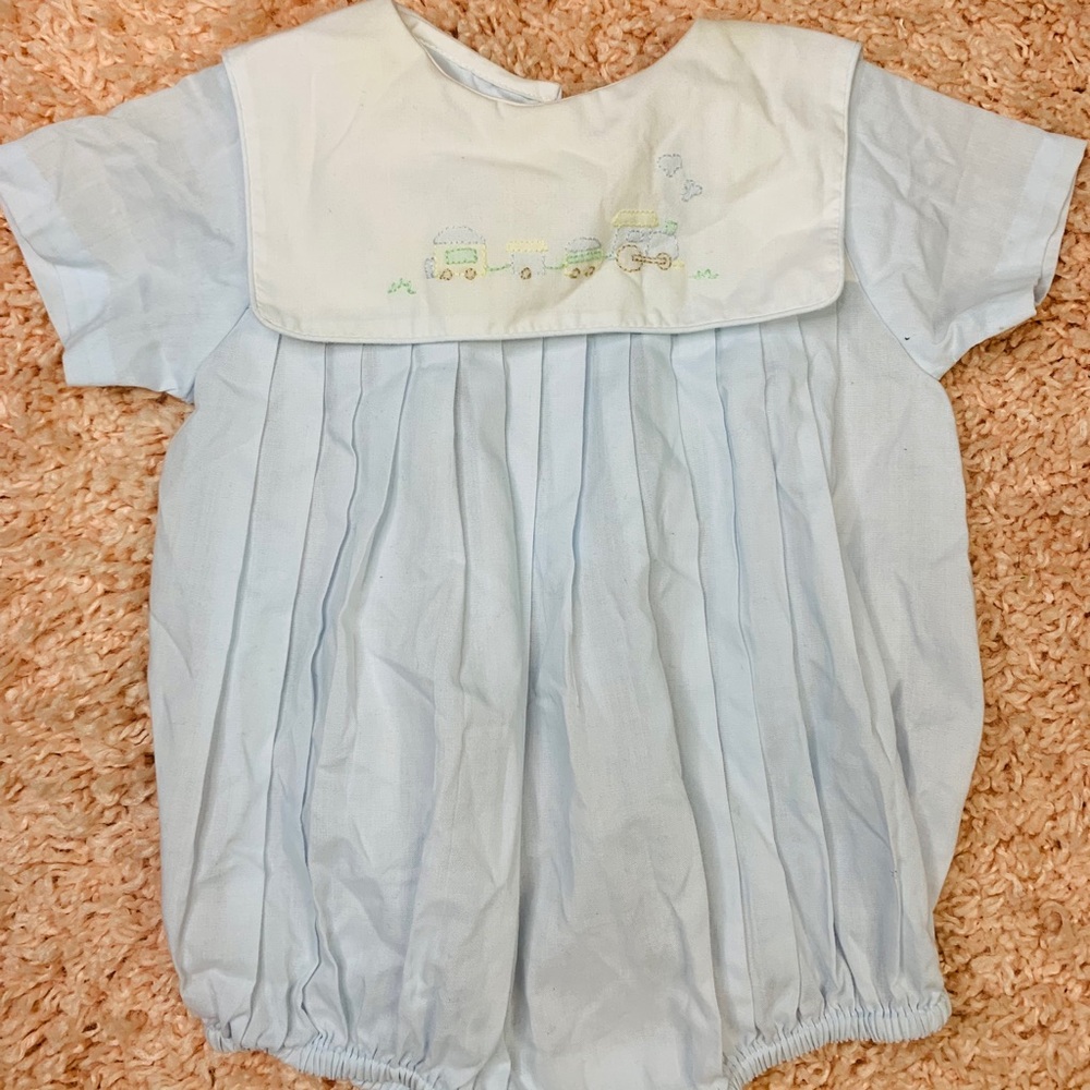 Petit Ami Train Jon Jon shortalls